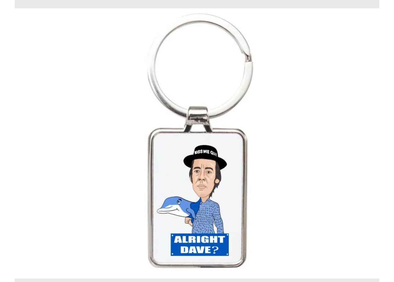 Only Fools and Horses Unofficial various Cartoon Graphic art Acrylic keychain ,keyring