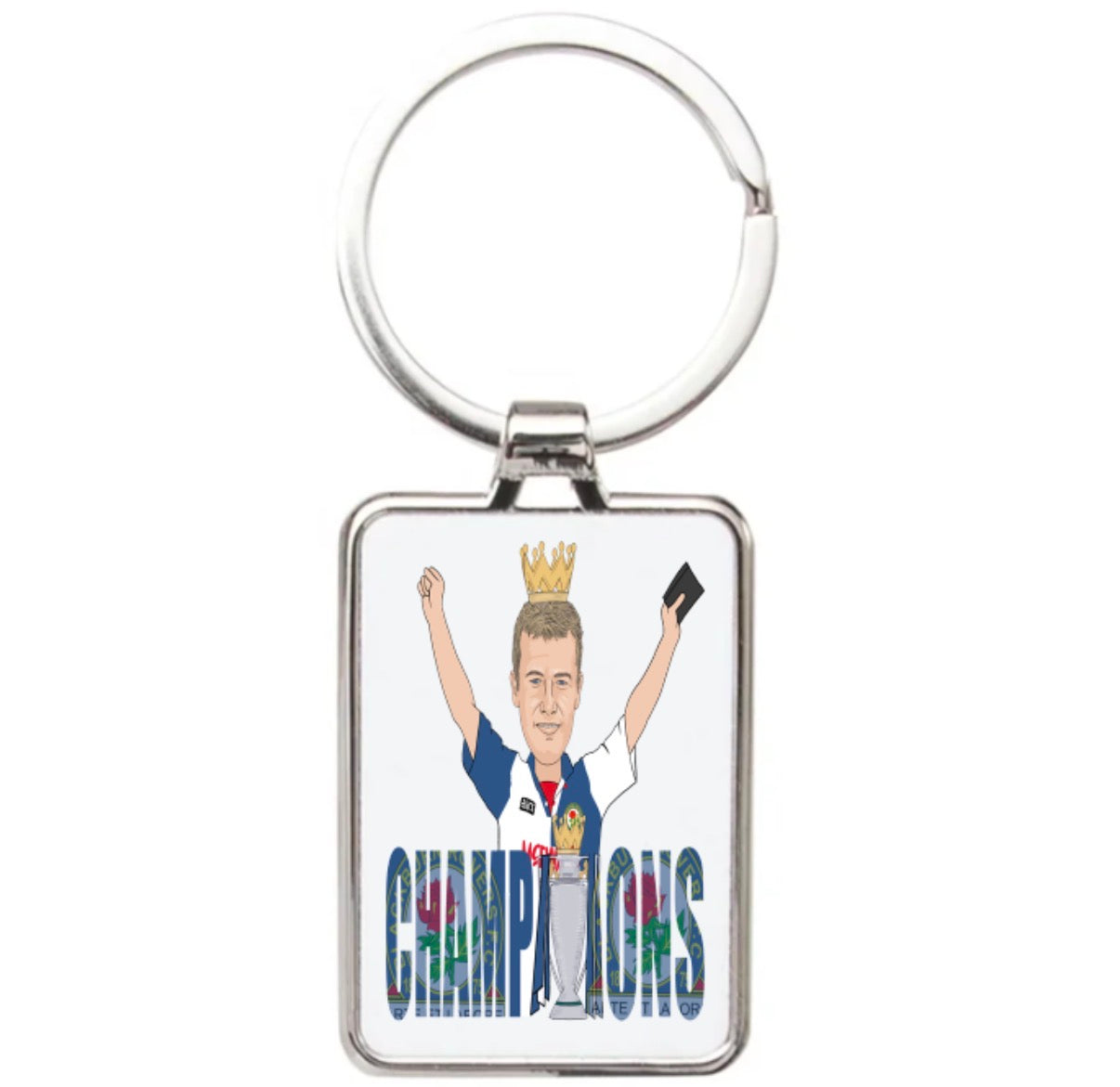 Alan Shearer Keychain - Blackburn Rovers Ultimate Collectible for Fans