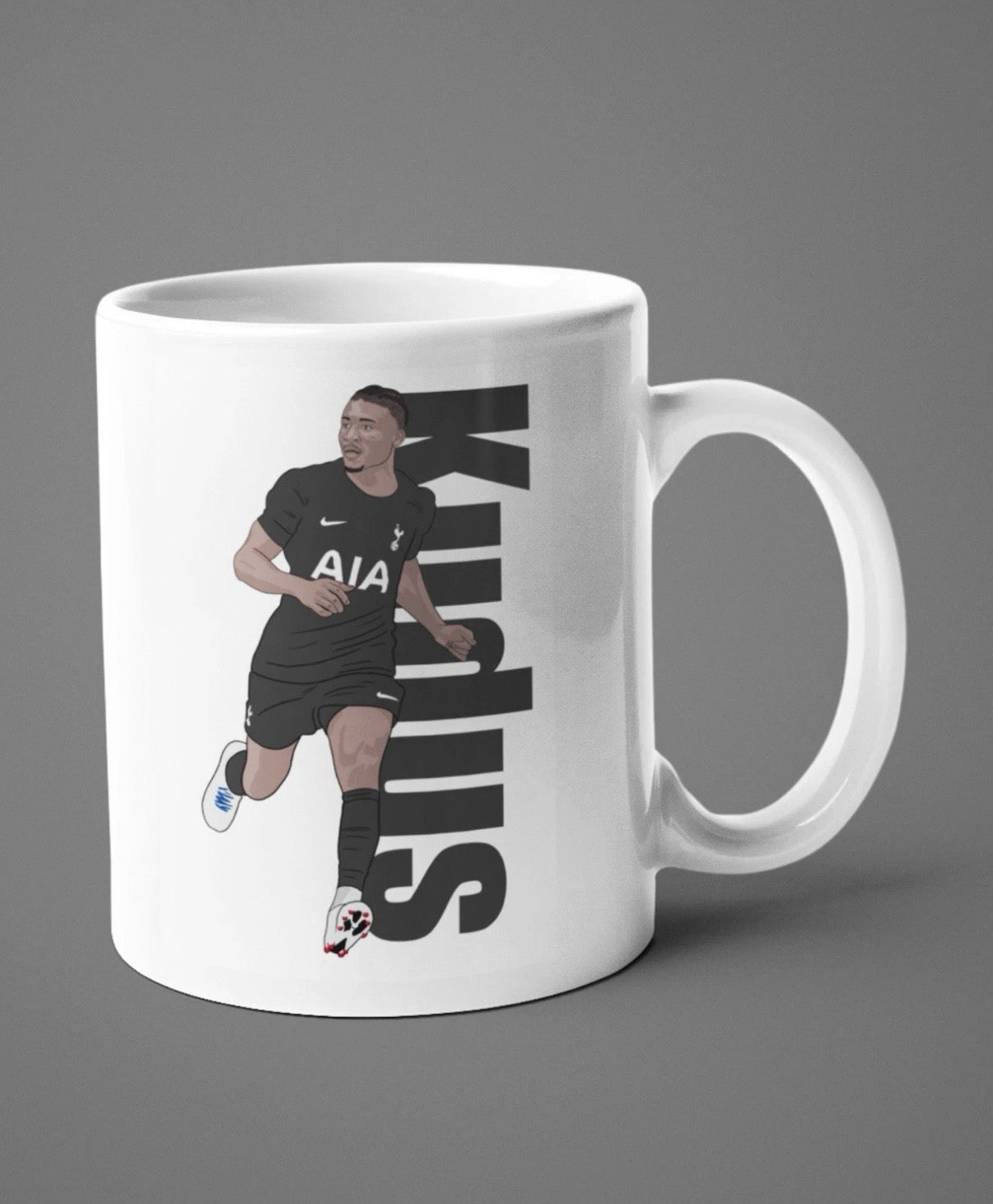 Mohammed Kudus Tottenham Cartoon Fan Art Made 11oz ceramic Mug - Tcb Cartoon Printing