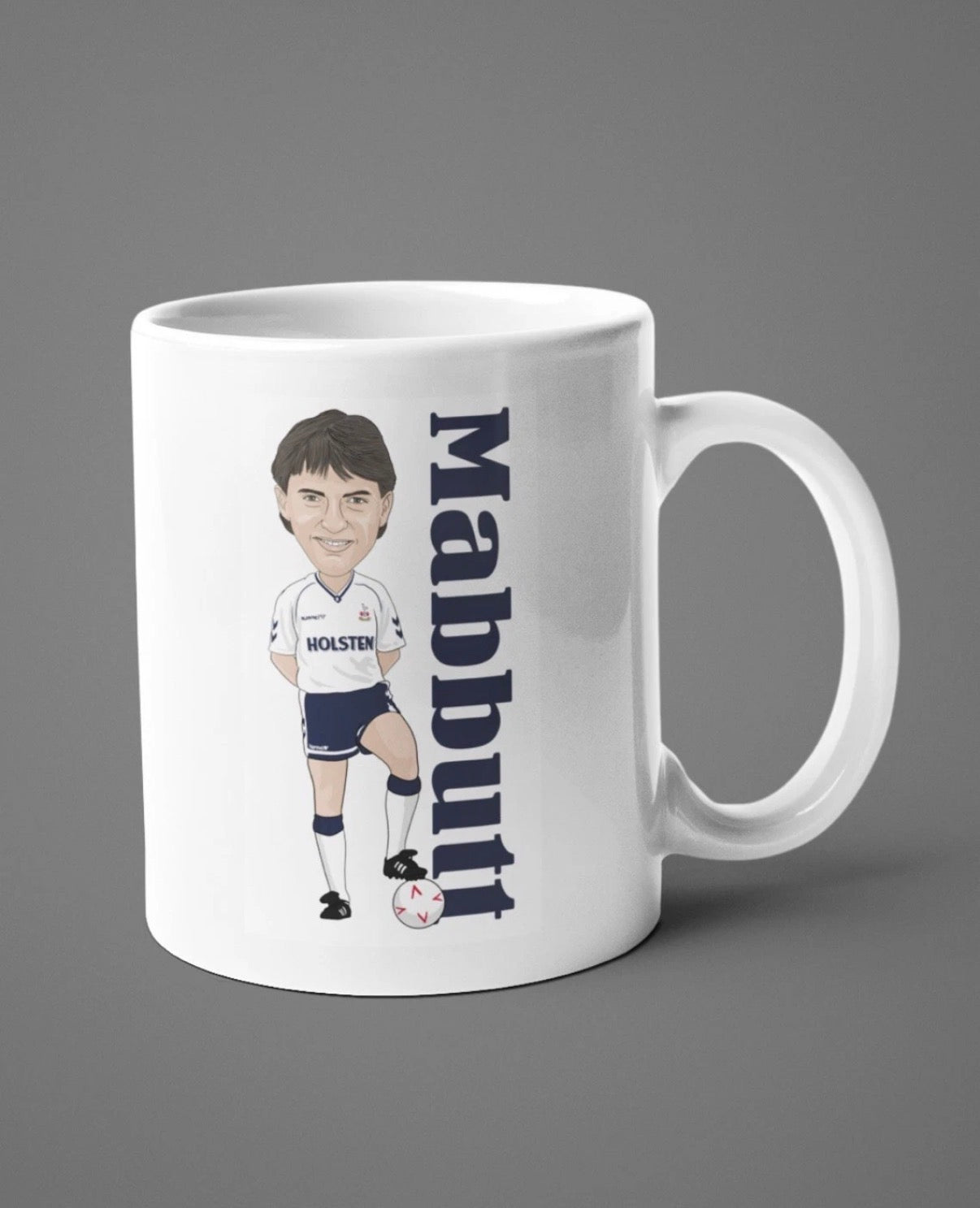 Gary Mabbutt Tottenham Mug - Cartoon Fan Art 11oz Ceramic Mug