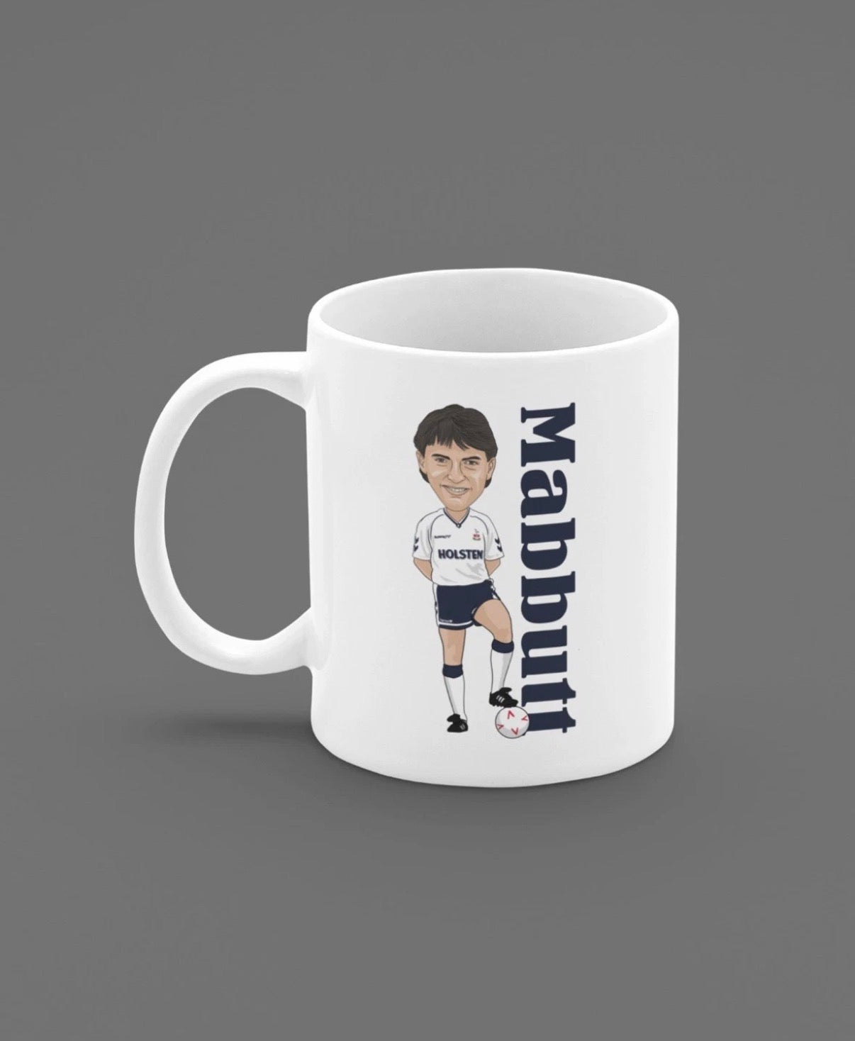 Gary Mabbutt Tottenham Mug - Cartoon Fan Art 11oz Ceramic Mug