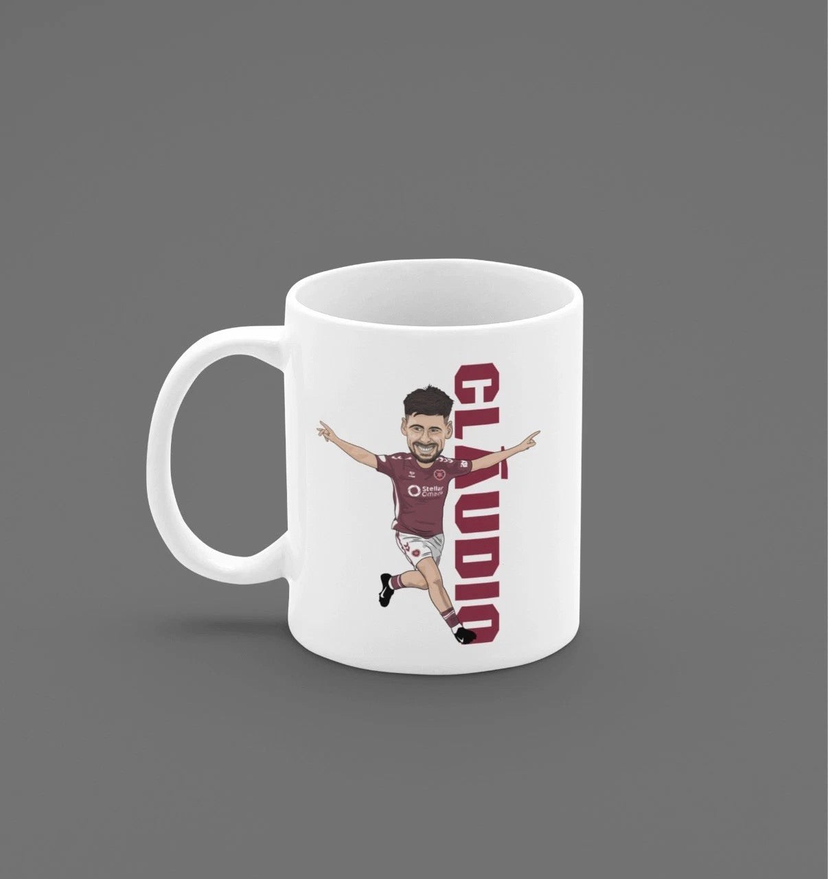 Cláudio Braga Cartoon Fan Art Made 11oz ceramic Mug - Tcb Cartoon Printing