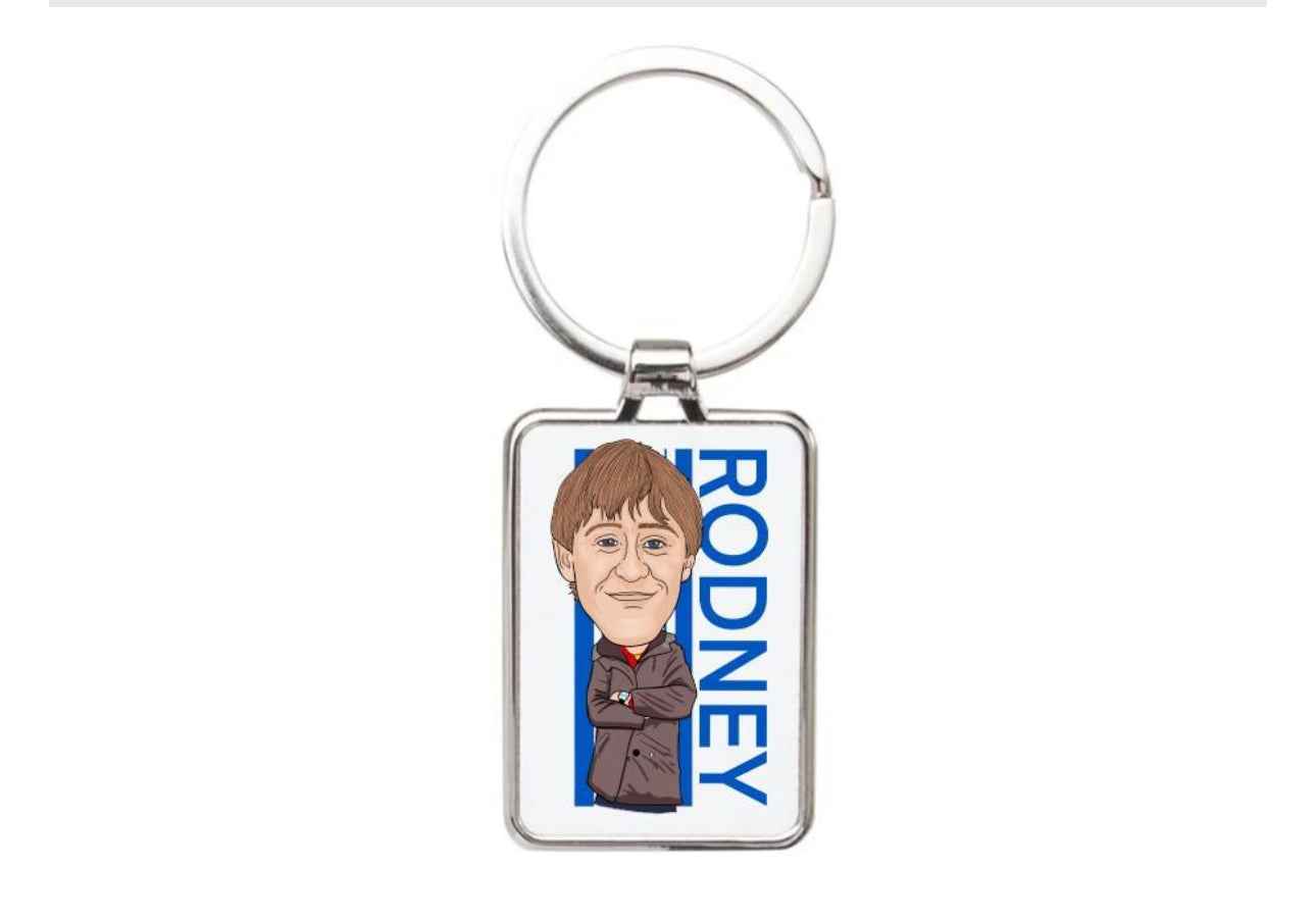 Only Fools and Horses Unofficial various Cartoon Graphic art Acrylic keychain ,keyring