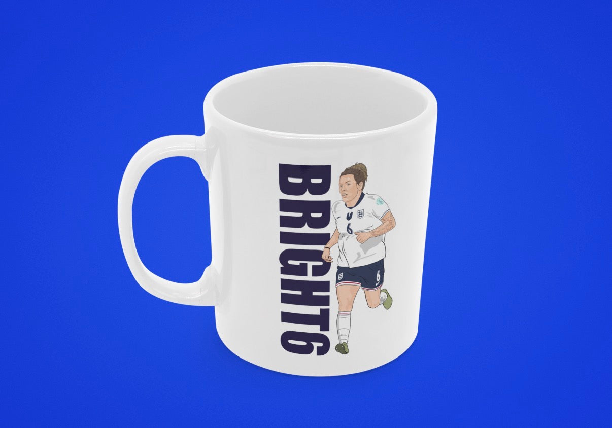 Millie Bright Lionesses Mug – 11oz Ceramic Fan Art Cup for Women