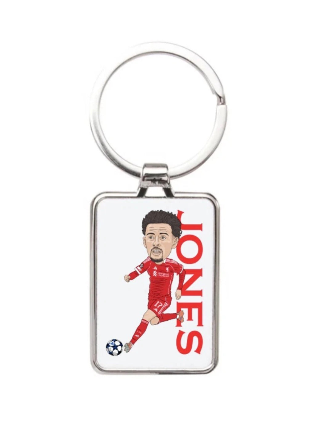 Curits Jones Liverpool Cartoon Graphic art Acrylic keychain ,keyring - Tcb Cartoon Printing
