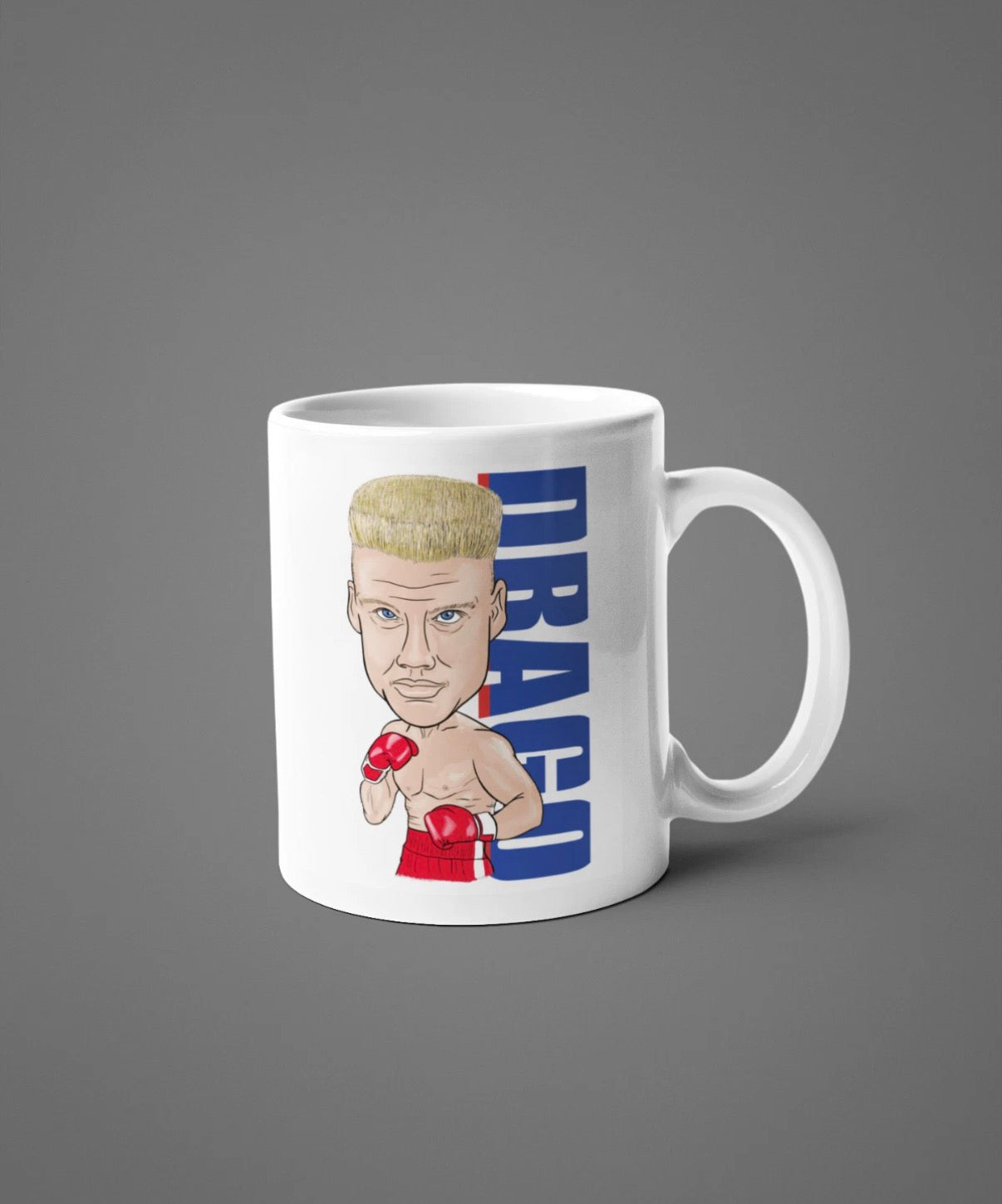 ROCKY Ivan Drago Cartoon fan made Ceramic Mug - Tcb Cartoon Printing