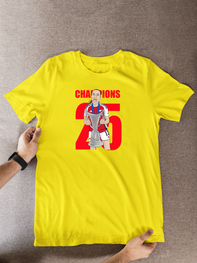 Lia Wälti Arsenal Women’s T-Shirt - Cartoon Graphic Fan Wear