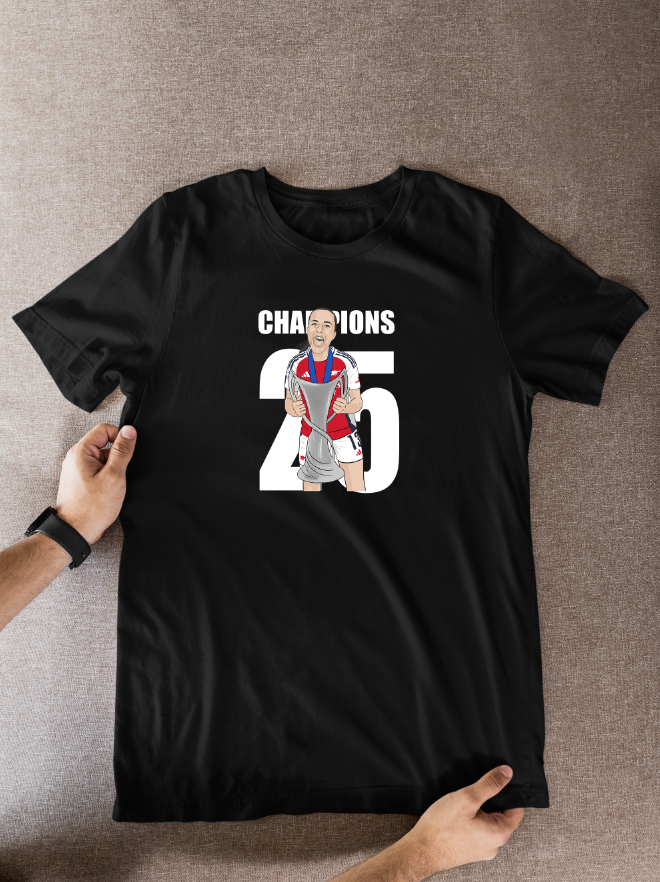 Lia Wälti Arsenal Women’s T-Shirt - Cartoon Graphic Fan Wear