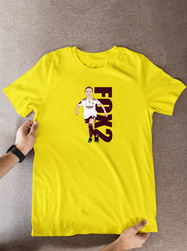 Emily Fox Arsenal Women's T-Shirt - Cartoon Graphic Soccer Fan Wear