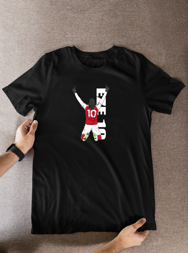 Eberechi Eze Arsenal Cartoon Graphic Soccer T-Shirt: Fan Wear - Tcb Cartoon Printing