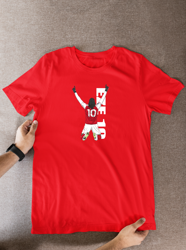 Eberechi Eze Arsenal Cartoon Graphic Soccer T-Shirt: Fan Wear - Tcb Cartoon Printing