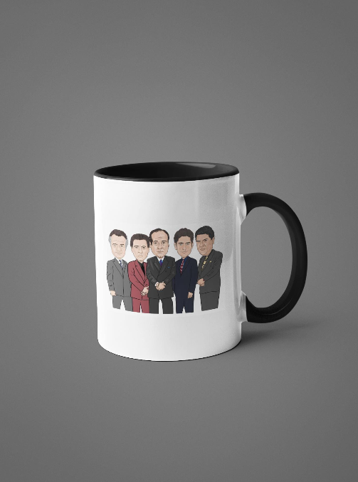 The Sopranos Unofficial TV show Mafia Cartoon Graphic Design Coffee , Tea Mug - Tcb Cartoon Printing