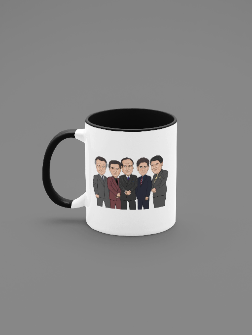 The Sopranos Unofficial TV show Mafia Cartoon Graphic Design Coffee , Tea Mug - Tcb Cartoon Printing