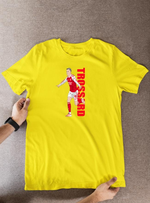 Leandro Trossard Arsenal T-shirt - Unofficial Cartoon Graphic Art Design