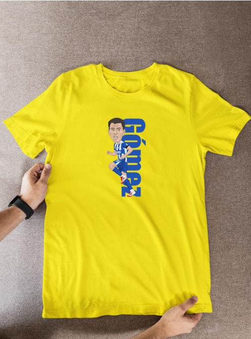 Diego Gómez Brighton Football T-Shirt - Cartoon Graphic Soccer Fan Wear