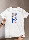 Alessia Russo Cartoon Soccer T-Shirt: England Lionesses Fan Wear
