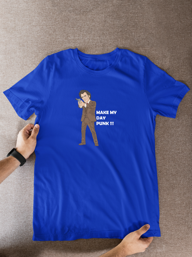 Clint Eastwood Dirty Harry Movie theme Cartoon Graphic T-Shirt: Fan Wear