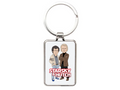 Starsky and Hutch Keychains - Cartoon Graphic Gift Keyrings for Fans
