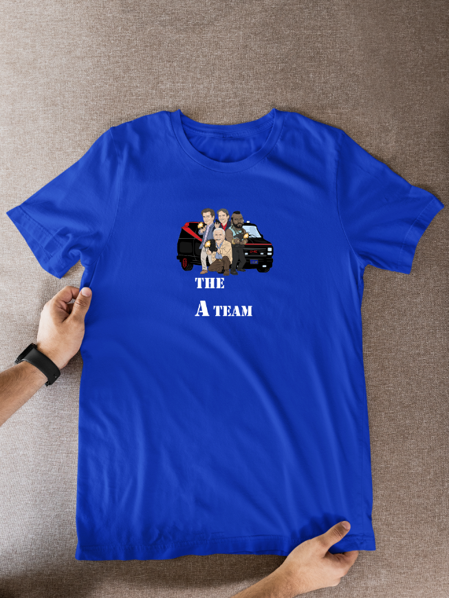 The A Team Unofficial TV show Cartoon Graphic Tee , T Shirts