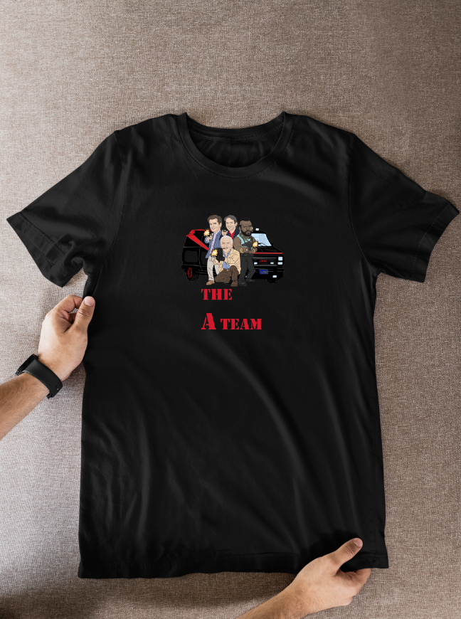 The A Team Unofficial TV show Cartoon Graphic Tee , T Shirts