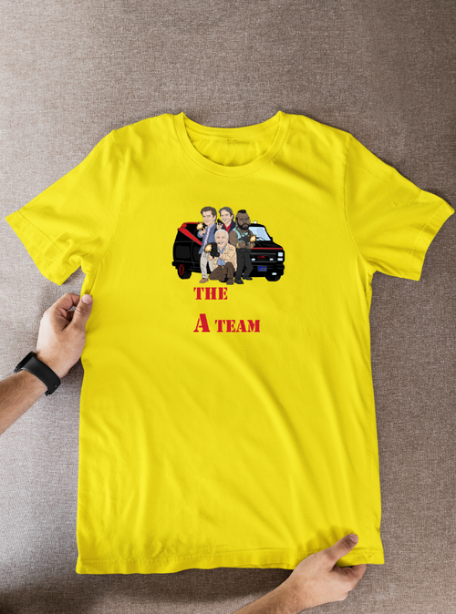The A Team Unofficial TV show Cartoon Graphic Tee , T Shirts
