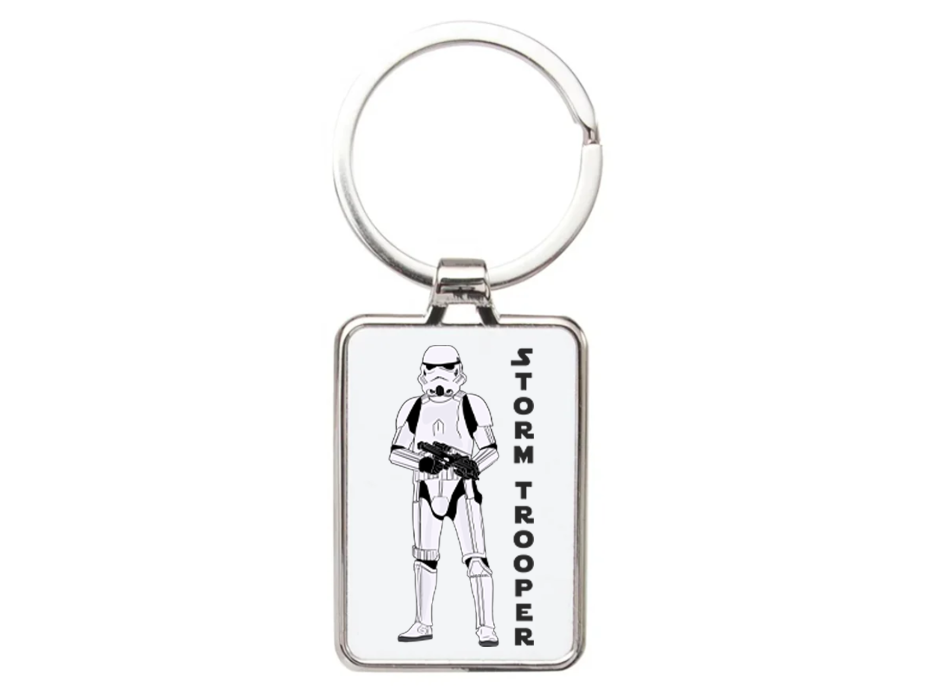 Star Wars Cartoon Keychain - Various Graphic Art Acrylic Keyring