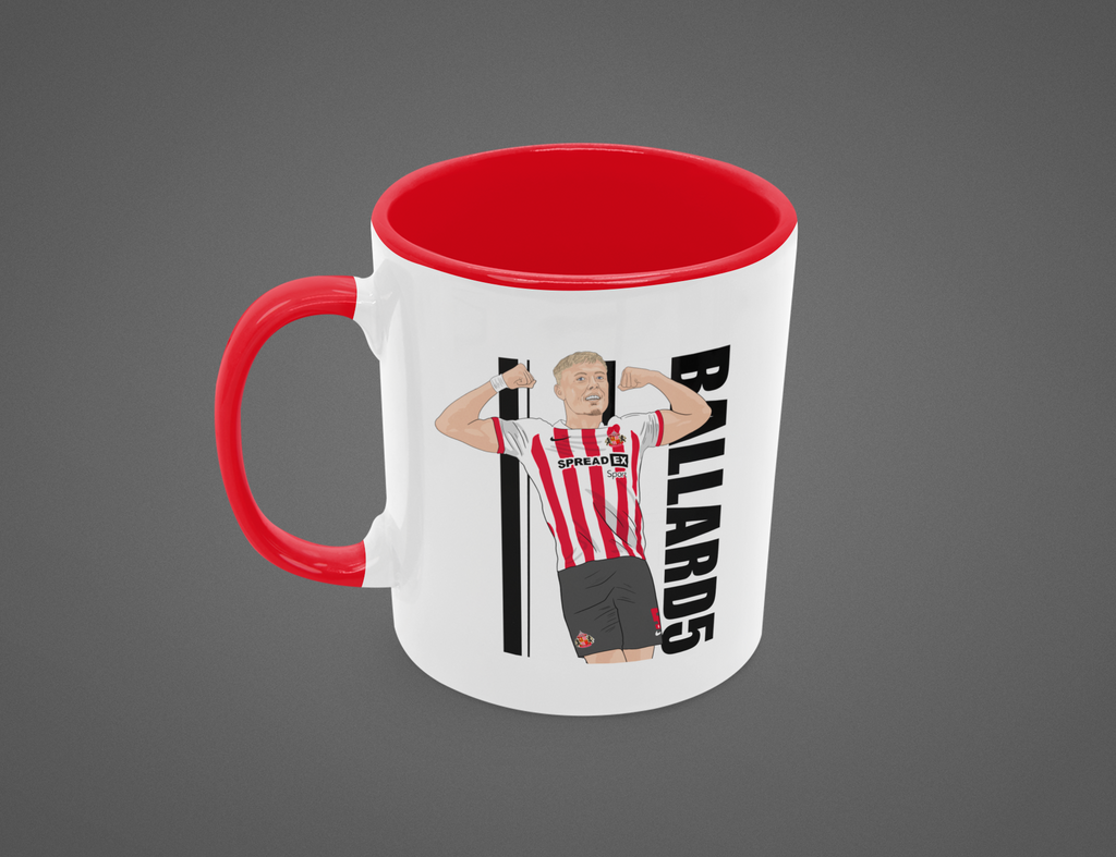 Daniel Ballard Sunderland Cartoon Fan Art Made 11oz ceramic Mug