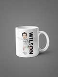 Harry Wilson Fulham Mug - 11oz Ceramic Cartoon Fan Art Mug
