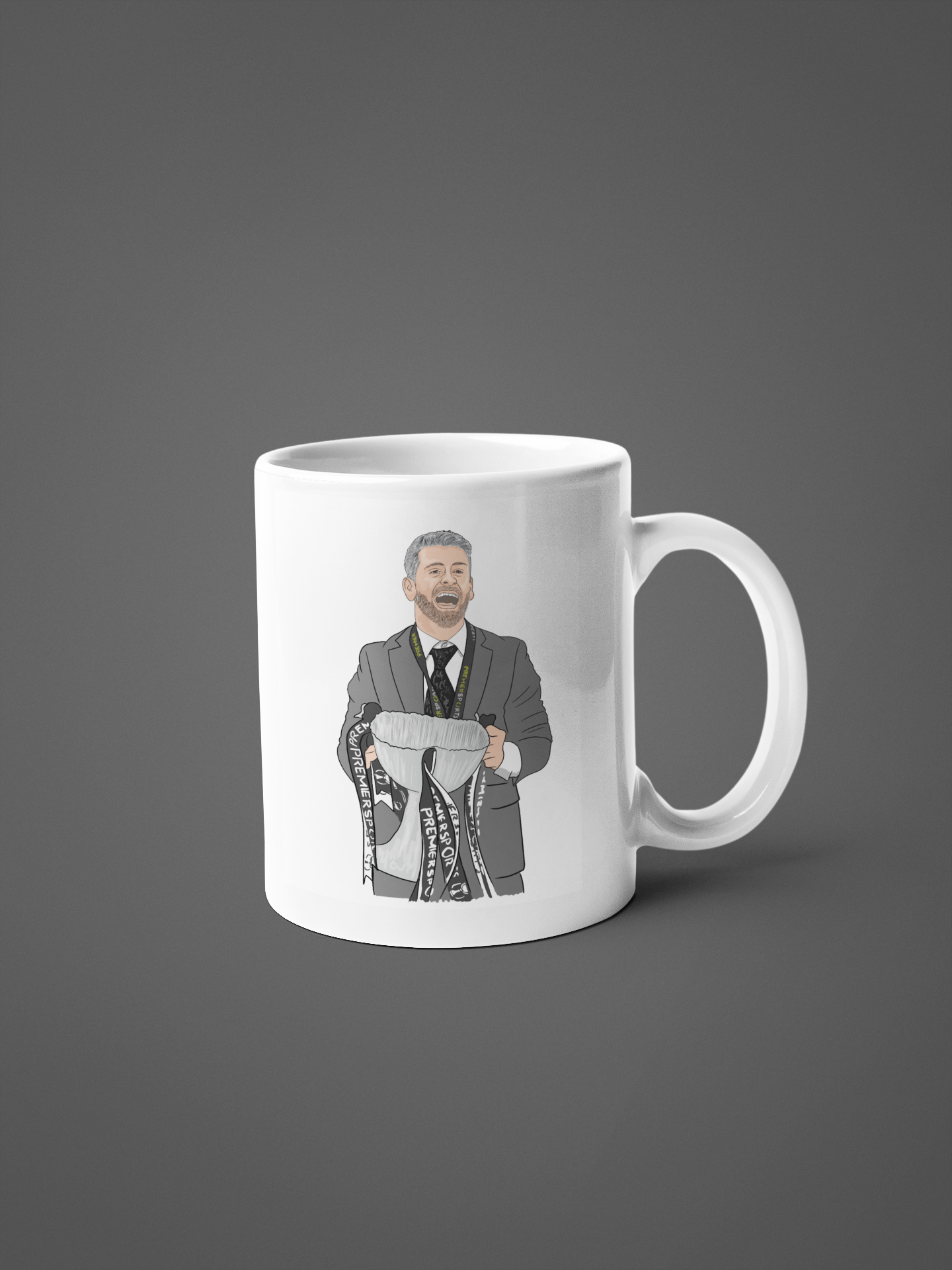 Stephen Robinson St Mirren Cartoon Fan Art Made 11oz ceramic Mug