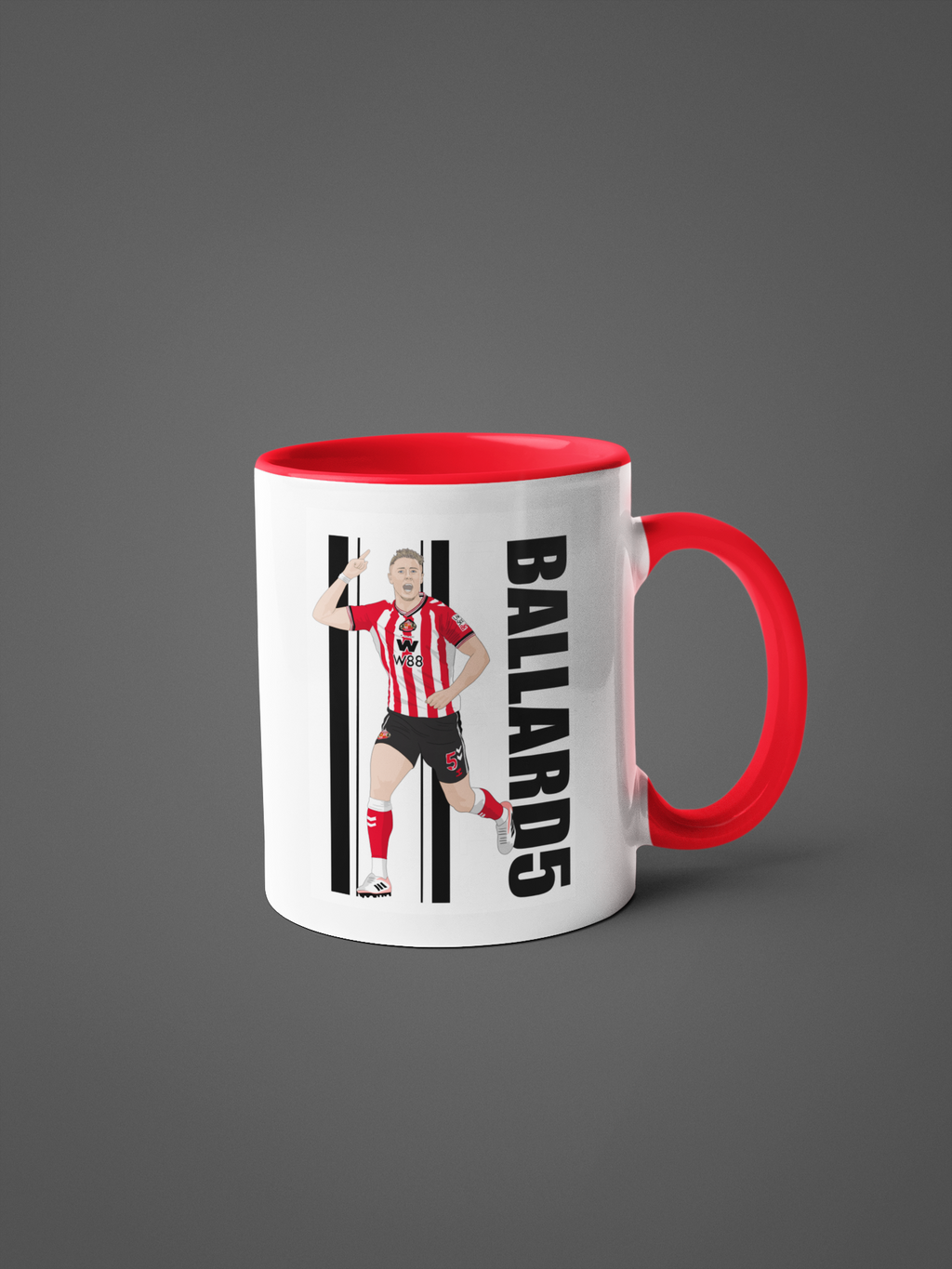 Daniel Ballard Sunderland Cartoon Fan Art Made 11oz ceramic Mug