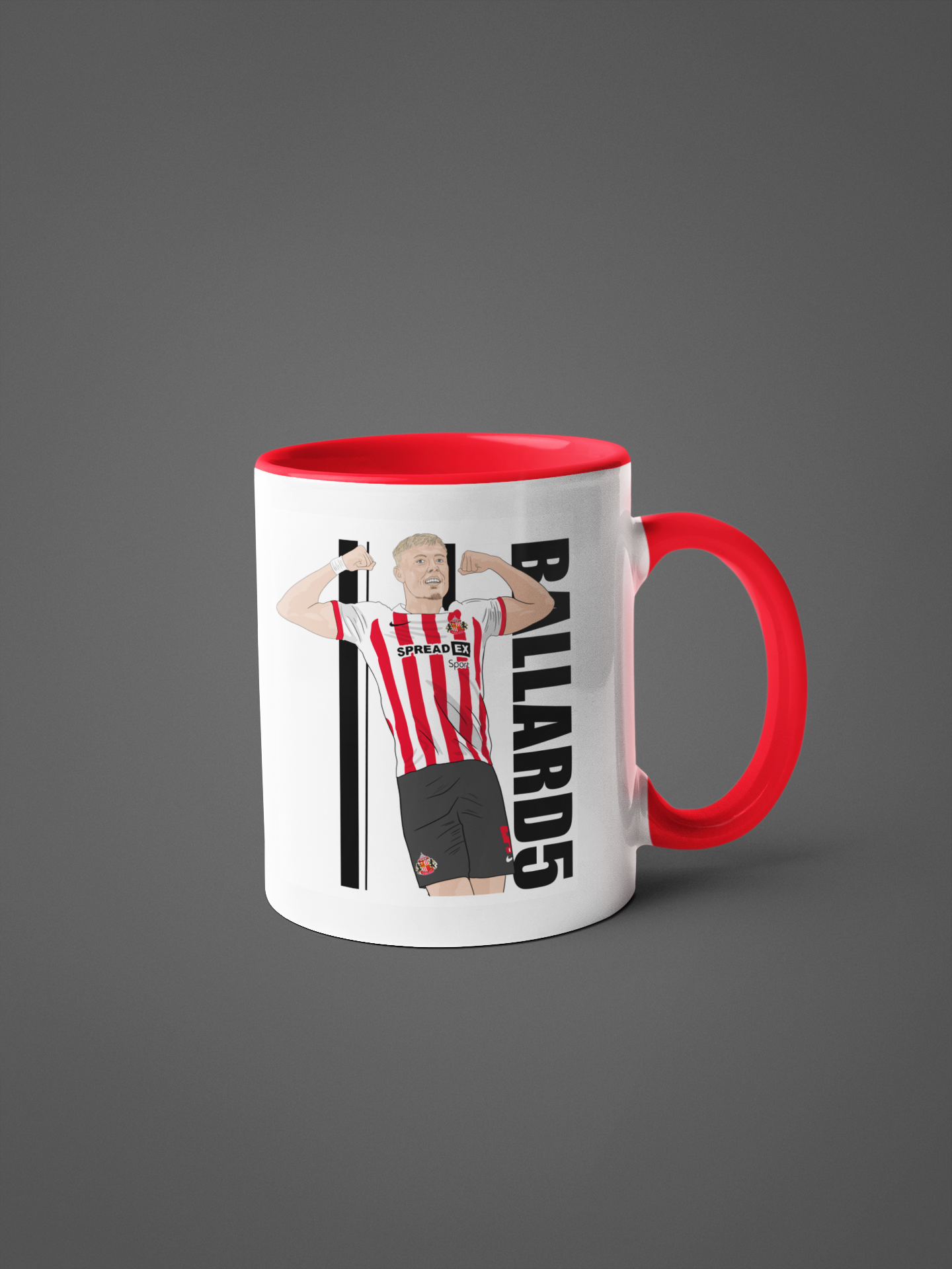 Daniel Ballard Sunderland Cartoon Fan Art Made 11oz ceramic Mug