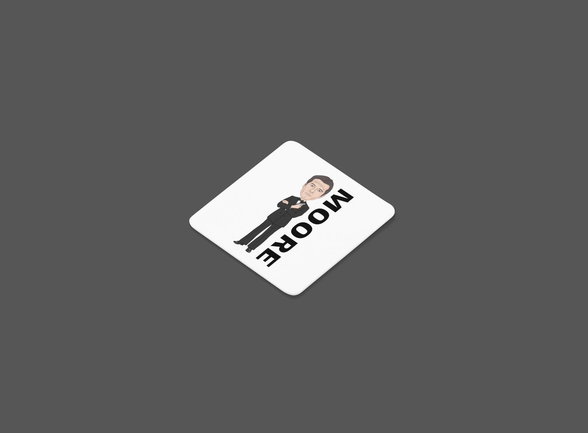 James Bond Coasters - Movie Theme Cartoon Graphic Art MDF Gift