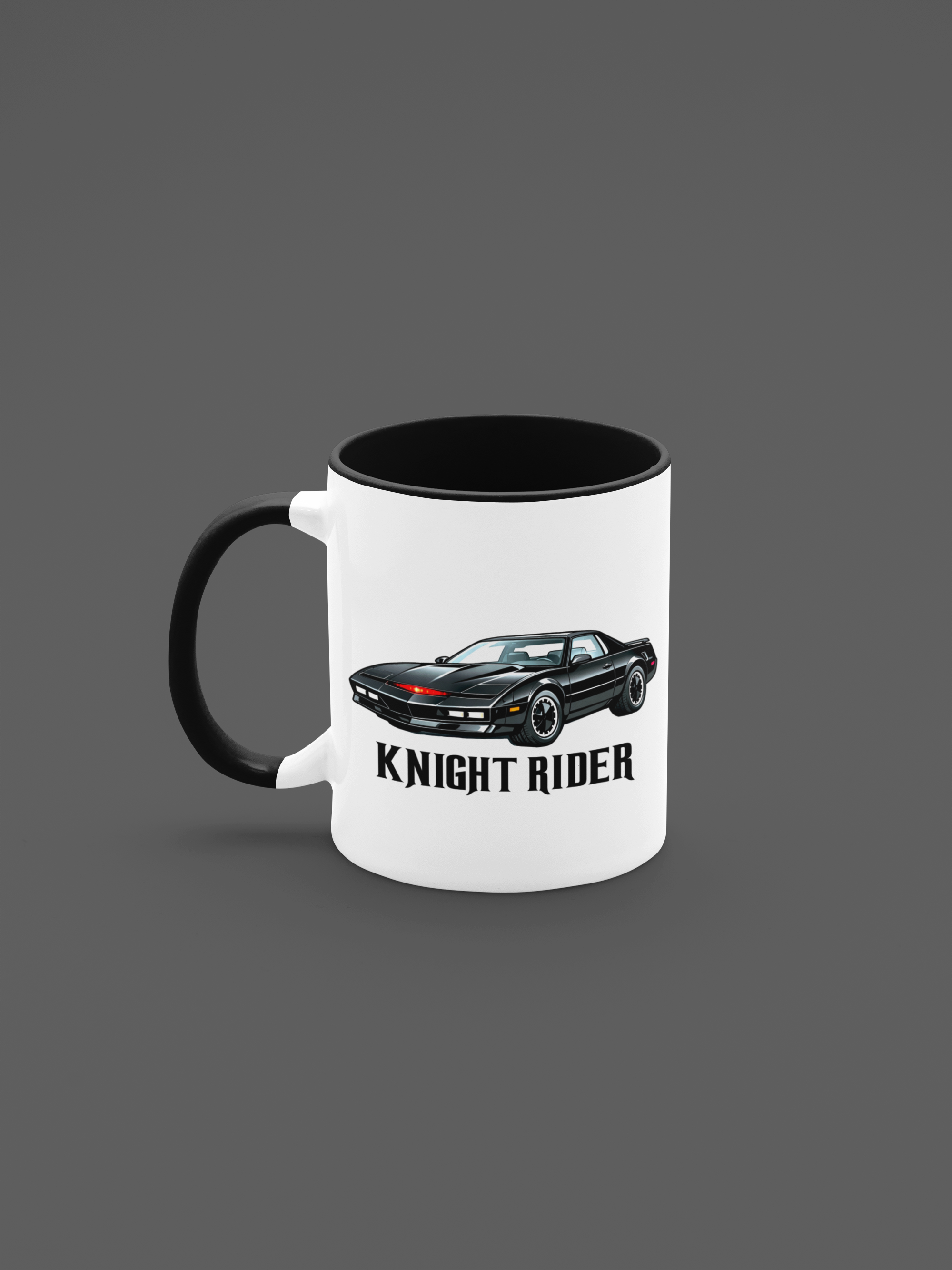Knight Rider 80s tv show theme Cartoon Graphic Tea , Coffee Gift Mug