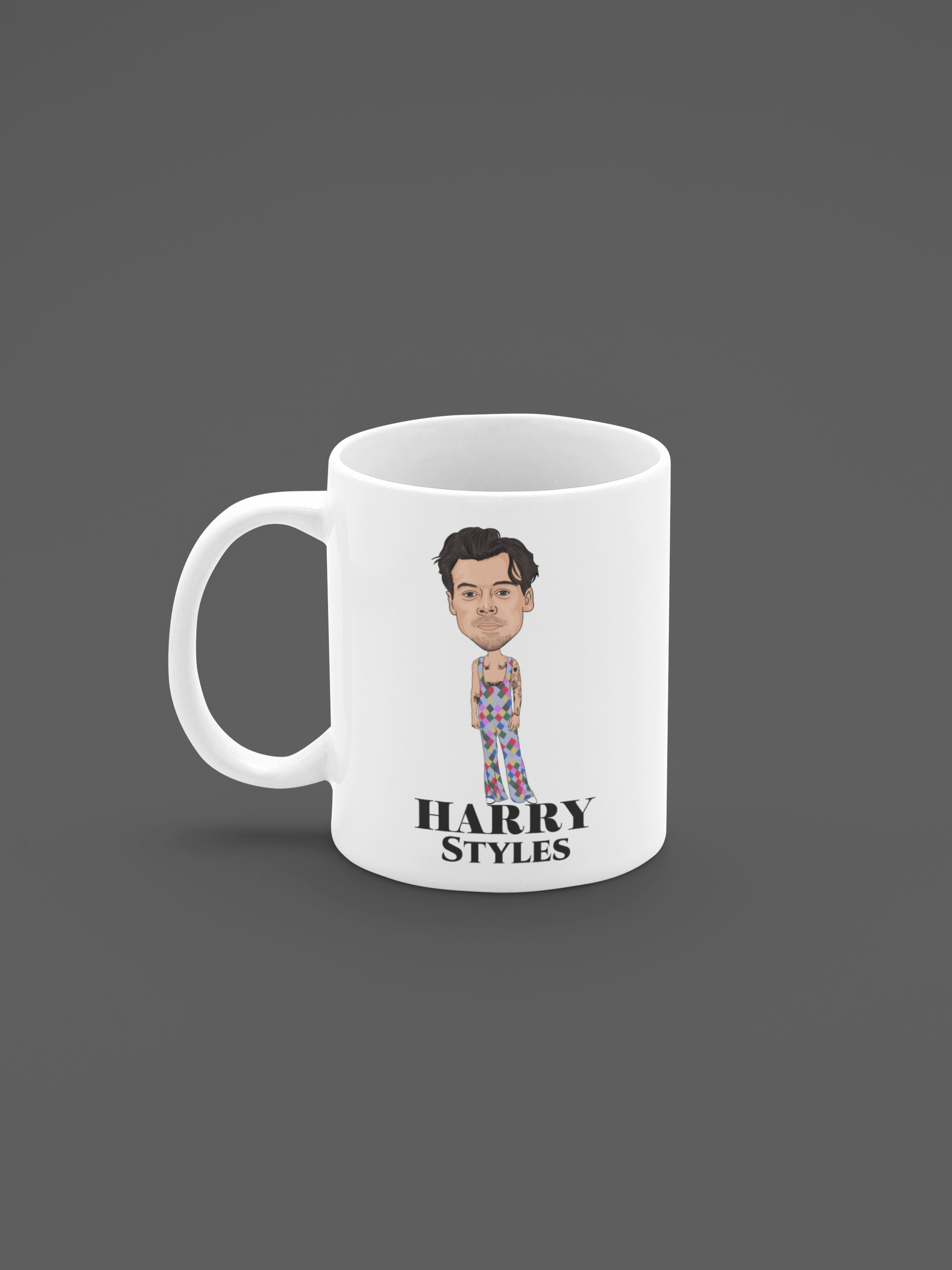 Harry Styles Mug - Unofficial 11oz Ceramic Fan Art for Harry Styles Fans