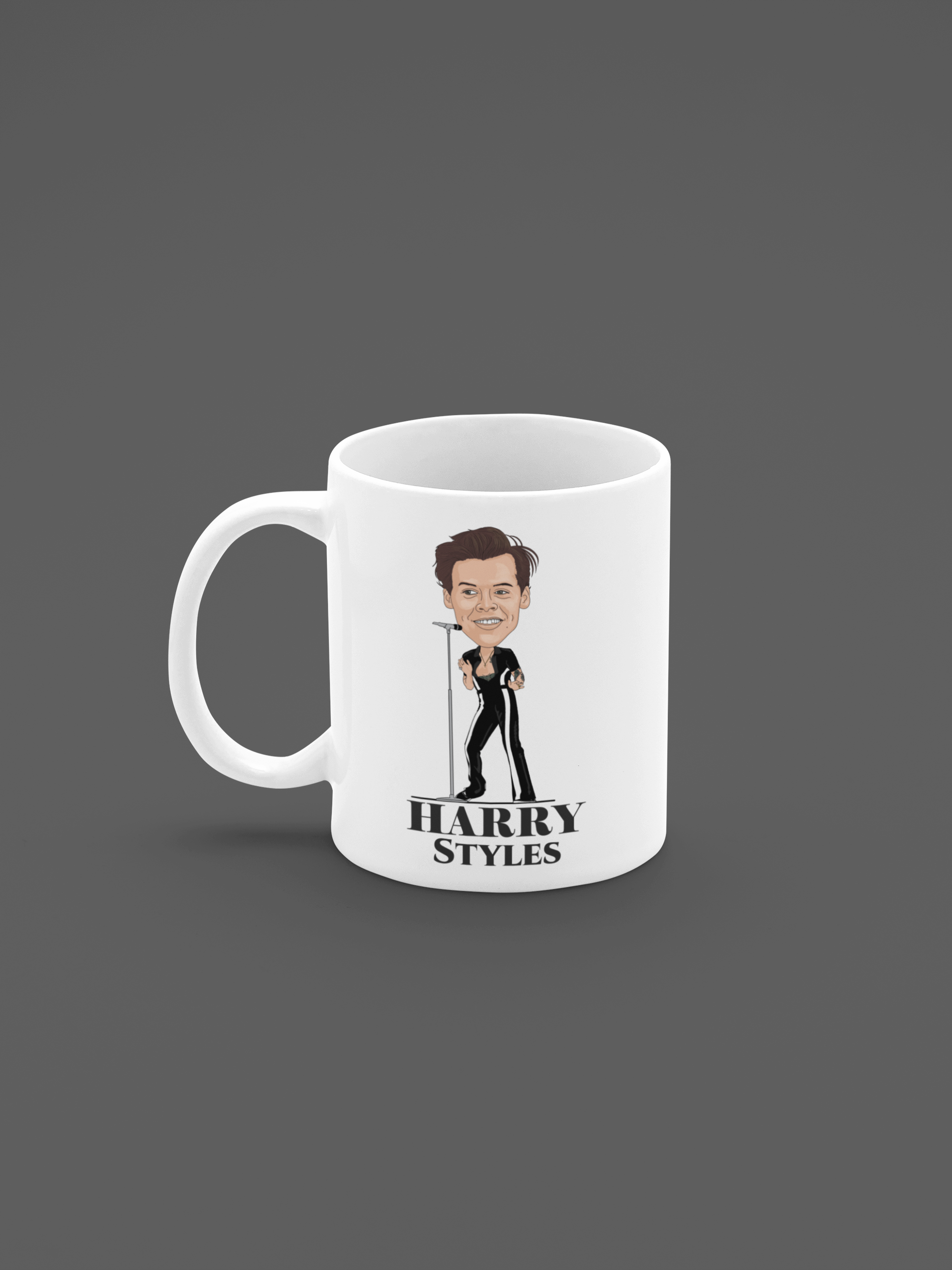 Harry Styles Mug - Unofficial 11oz Ceramic Fan Art for Dedicated Fans