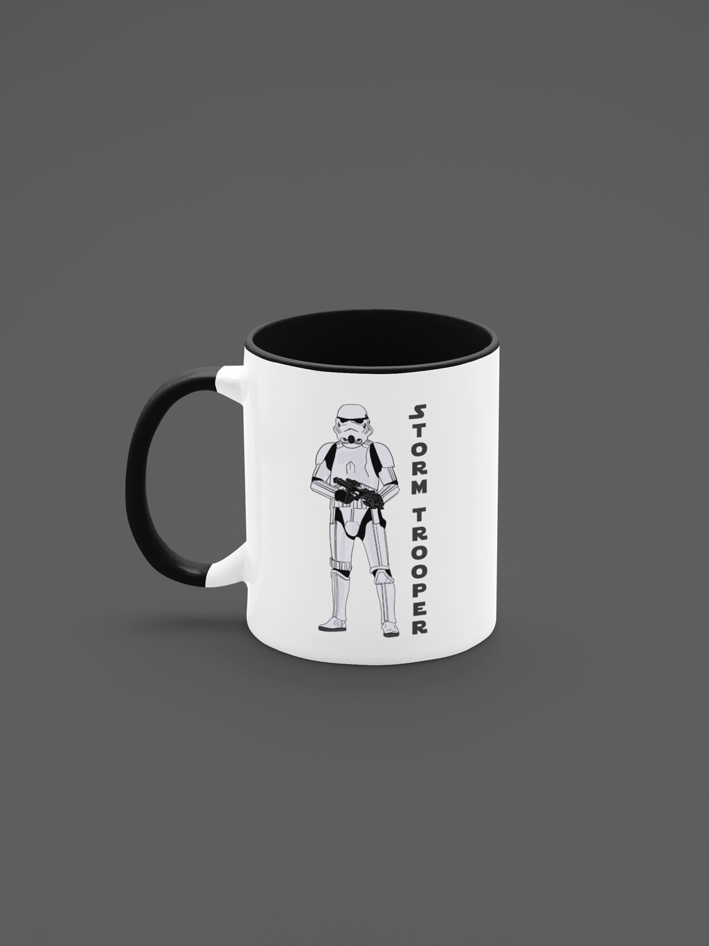 Storm Trooper Star Wars Mug - Unique Cartoon Graphic Art Design