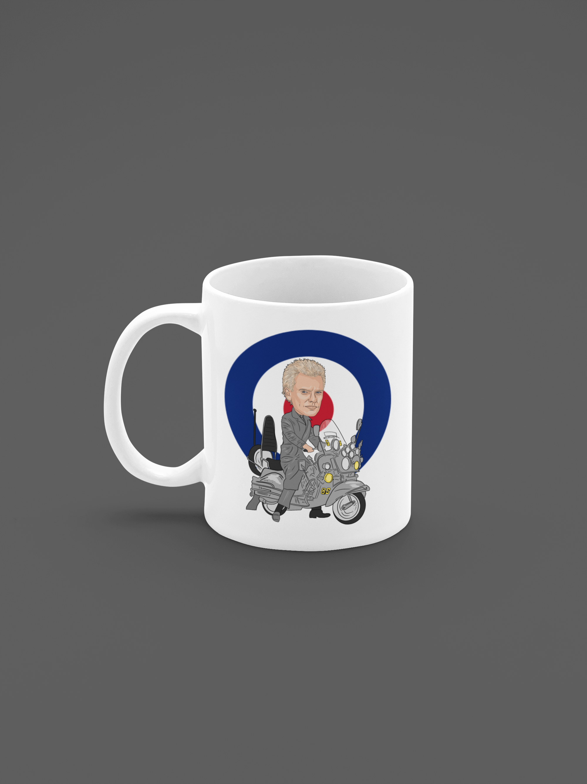 Quadrophenia Sting Mug - Unique Cartoon Design Art Mug