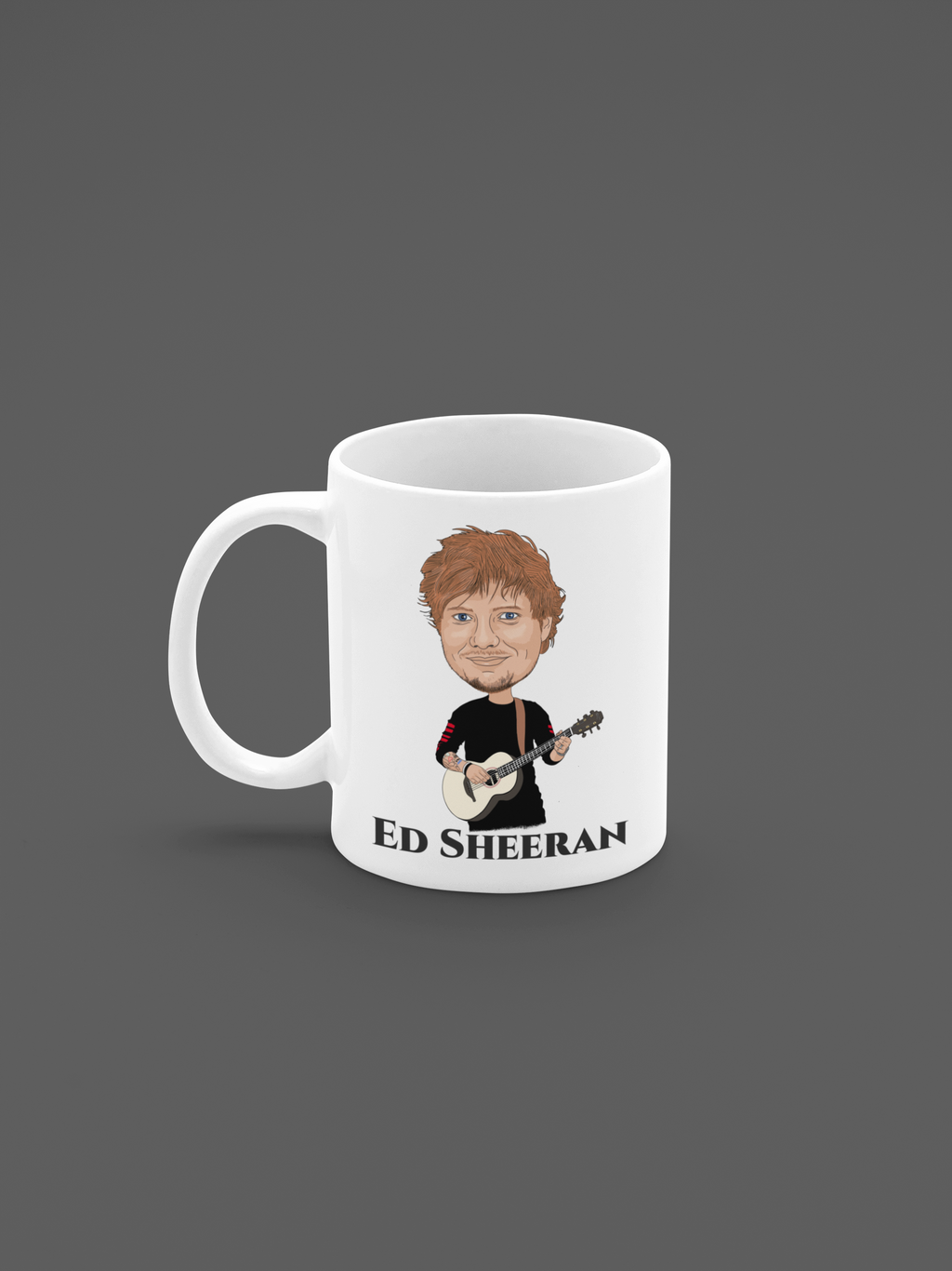 Ed Sheeran Mug - Unofficial 11oz Ceramic Fan Art