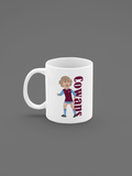 Gordon Cowans Aston Villa Mug with Cartoon Design for Football Fans